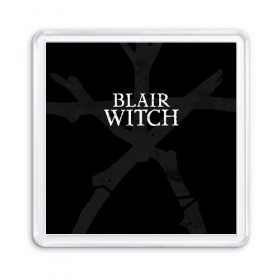 Магнит 55*55 с принтом BLAIR WITCH (Игра) , Пластик | Размер: 65*65 мм; Размер печати: 55*55 мм | 