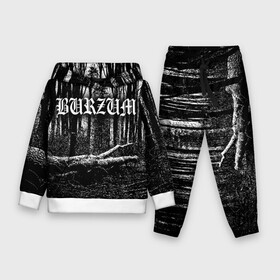 Детский костюм 3D (с толстовкой) с принтом Burzum ,  |  | burzum | ghotic | варг викернес | мрак | тьма