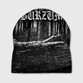 Шапка 3D с принтом Burzum , 100% полиэстер | универсальный размер, печать по всей поверхности изделия | burzum | ghotic | варг викернес | мрак | тьма