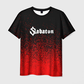 Мужская футболка 3D с принтом SABATON , 100% полиэфир | прямой крой, круглый вырез горловины, длина до линии бедер | battle metal. | primo victoria | sabaton | the art of war | the great war | группа | йоаким броден | латный ботинок | метал | пауэр | рыцарские доспехи | сабатон | собатон | хэви