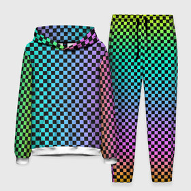 Мужской костюм 3D (с толстовкой) с принтом Checkerboard Color ,  |  | Тематика изображения на принте: checkerboard | gradient | бойчик | в клетку | в клеточку | градиент | клетка | музыка | орнамент | френдзона | шахматная доска | шашки