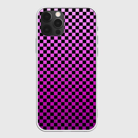 Чехол для iPhone 12 Pro Max с принтом Checkerboard Color , Силикон |  | checkerboard | gradient | бойчик | в клетку | в клеточку | градиент | клетка | музыка | орнамент | френдзона | шахматная доска | шашки
