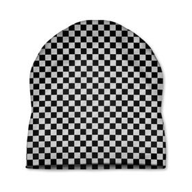 Шапка 3D с принтом Checkerboard Color , 100% полиэстер | универсальный размер, печать по всей поверхности изделия | checkerboard | gradient | бойчик | в клетку | в клеточку | градиент | клетка | музыка | орнамент | френдзона | шахматная доска | шашки