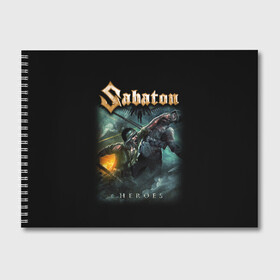 Альбом для рисования с принтом Sabaton , 100% бумага
 | матовая бумага, плотность 200 мг. | heavy metal | heroes | sabaton | the great war | the last stand | группы | метал | музыка | сабатон | хэви метал