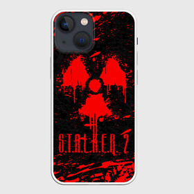 Чехол для iPhone 13 mini с принтом S.T.A.L.K.E.R. 2 ,  |  | bandit | chernobyl | pripyat | s.t.a.l.k.e.r. 2 | shadow of chernobyl | stalker | stalker 2 | бандиты | меченый | припять | сталкер | сталкер 2 | тени чернобыля | чернобыль | чистое небо