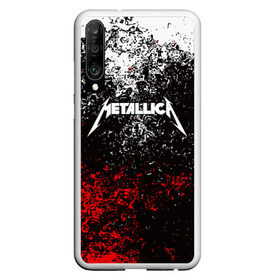 Чехол для Honor P30 с принтом METALLICA , Силикон | Область печати: задняя сторона чехла, без боковых панелей | metallica | металлика