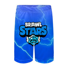 Детские спортивные шорты 3D с принтом BRAWL STARS ,  100% полиэстер
 | пояс оформлен широкой мягкой резинкой, ткань тянется
 | android | brawl stars | games | mobile game | stars | игры | мобильные игры