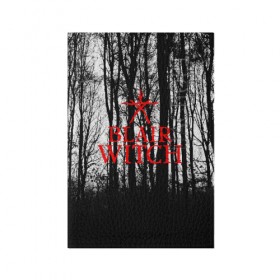 Обложка для паспорта матовая кожа с принтом BLAIR WITCH , натуральная матовая кожа | размер 19,3 х 13,7 см; прозрачные пластиковые крепления | Тематика изображения на принте: blair witch | blair witch 2019 | blair witch игра | blairs witch | блэр | ведьмы | ведьмы из блэр