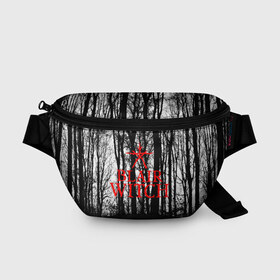 Поясная сумка 3D с принтом BLAIR WITCH , 100% полиэстер | плотная ткань, ремень с регулируемой длиной, внутри несколько карманов для мелочей, основное отделение и карман с обратной стороны сумки застегиваются на молнию | blair witch | blair witch 2019 | blair witch игра | blairs witch | блэр | ведьмы | ведьмы из блэр