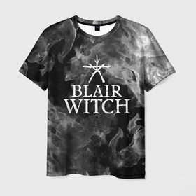 Мужская футболка 3D с принтом BLAIR WITCH , 100% полиэфир | прямой крой, круглый вырез горловины, длина до линии бедер | blair witch | blair witch 2019 | blair witch игра | blairs witch | блэр | ведьмы | ведьмы из блэр