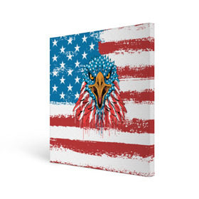 Холст квадратный с принтом American Eagle , 100% ПВХ |  | Тематика изображения на принте: america | amerika | bird | eagle | flag | usa | америка | американский | орел | птица | соединенные | сша | флаг | штаты