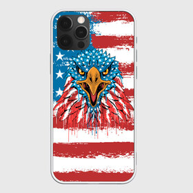 Чехол для iPhone 12 Pro Max с принтом American Eagle , Силикон |  | america | amerika | bird | eagle | flag | usa | америка | американский | орел | птица | соединенные | сша | флаг | штаты