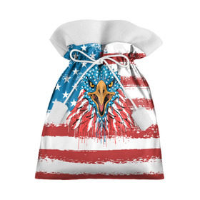 Подарочный 3D мешок с принтом American Eagle , 100% полиэстер | Размер: 29*39 см | america | amerika | bird | eagle | flag | usa | америка | американский | орел | птица | соединенные | сша | флаг | штаты