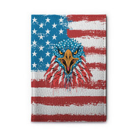 Обложка для автодокументов с принтом American Eagle , натуральная кожа |  размер 19,9*13 см; внутри 4 больших “конверта” для документов и один маленький отдел — туда идеально встанут права | america | amerika | bird | eagle | flag | usa | америка | американский | орел | птица | соединенные | сша | флаг | штаты