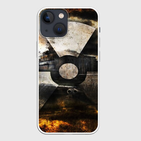 Чехол для iPhone 13 mini с принтом СТАЛКЕР ,  |  | chernobyl | game | games | gsc | logo | s.t.a.l.k.e.r. | stalker | stalker 2 | stalker2 | world | игра | игры | лого | противогаз | с.т.а.л.к.е.р. | символ | сталкер | сталкер 2 | сталкер2 | чернобыль