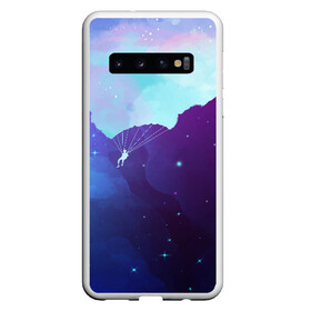 Чехол для Samsung Galaxy S10 с принтом Skydiver , Силикон | Область печати: задняя сторона чехла, без боковых панелей | Тематика изображения на принте: good morning | jump | motivation | skydiver | skydiving | sport | зож | мотивация | парашютист | парашютный спорт | прыжки с парашютом | спорт | успех | утро