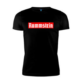 Мужская футболка премиум с принтом RAMMSTEIN , 92% хлопок, 8% лайкра | приталенный силуэт, круглый вырез ворота, длина до линии бедра, короткий рукав | rammstein | рамштайн