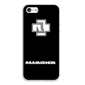 Чехол для iPhone 5/5S матовый с принтом РЮКЗАК RAMMSTEIN , Силикон | Область печати: задняя сторона чехла, без боковых панелей | metallica | rammstein | rock | металл | музыка | раммштайн | рок