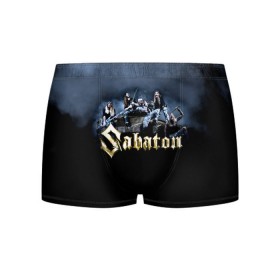 Мужские трусы 3D с принтом Sabaton , 50% хлопок, 50% полиэстер | классическая посадка, на поясе мягкая тканевая резинка | battle metal | primo victoria | sabaton | the art of war | the great war | группа | йоаким броден | латный ботинок | метал | пауэр | рыцарские доспехи | сабатон | собатон | хэви