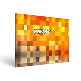 Холст прямоугольный с принтом ROBLOX , 100% ПВХ |  | game | gamer | logo | minecraft | roblox | simulator | игра | конструктор | лого | симулятор | строительство | фигура