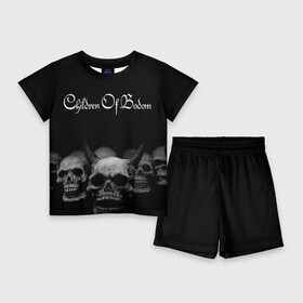 Детский костюм с шортами 3D с принтом Children of Bodom ,  |  | bodom | children | death | melodic | metal | алекси лайхо | дети бодома | мелодик дэт метал | метал