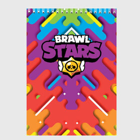 Скетчбук с принтом Brawl Stars , 100% бумага
 | 48 листов, плотность листов — 100 г/м2, плотность картонной обложки — 250 г/м2. Листы скреплены сверху удобной пружинной спиралью | brawl | bs | fails | leon | stars | supercell | tick | бой | босс | бравл | броубол | бс | герои | драка | звезд | осада | сейф | старс | цель