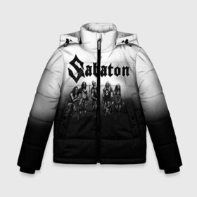 Зимняя куртка для мальчиков 3D с принтом Sabaton , ткань верха — 100% полиэстер; подклад — 100% полиэстер, утеплитель — 100% полиэстер | длина ниже бедра, удлиненная спинка, воротник стойка и отстегивающийся капюшон. Есть боковые карманы с листочкой на кнопках, утяжки по низу изделия и внутренний карман на молнии. 

Предусмотрены светоотражающий принт на спинке, радужный светоотражающий элемент на пуллере молнии и на резинке для утяжки | battle metal | primo victoria | sabaton | the art of war | the great war | группа | йоаким броден | латный ботинок | метал | пауэр | рыцарские доспехи | сабатон | собатон | хэви