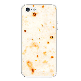 Чехол для iPhone 5/5S матовый с принтом ЛАВАШ , Силикон | Область печати: задняя сторона чехла, без боковых панелей | лаваш | хлеб | шаурма