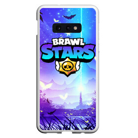 Чехол для Samsung S10E с принтом Brawl Stars , Силикон | Область печати: задняя сторона чехла, без боковых панелей | brawl | bs | fails | leon | stars | supercell | tick | бой | босс | бравл | броубол | бс | герои | драка | звезд | осада | сейф | старс | цель