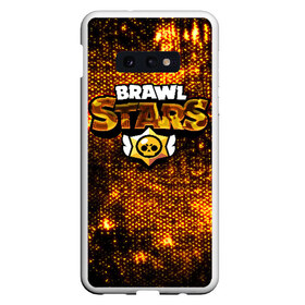 Чехол для Samsung S10E с принтом Brawl Stars , Силикон | Область печати: задняя сторона чехла, без боковых панелей | brawl | bs | fails | leon | stars | supercell | tick | бой | босс | бравл | броубол | бс | герои | драка | звезд | осада | сейф | старс | цель