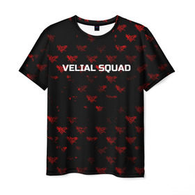 Мужская футболка 3D с принтом Velial squad , 100% полиэфир | прямой крой, круглый вырез горловины, длина до линии бедер | Тематика изображения на принте: squad | velial | velial squad | velial squad дробовик | velial squad кара | velial squad песни | велиал сквад | велиал сквад песни | дробовик velial | полчаса velial