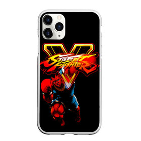 Чехол для iPhone 11 Pro Max матовый с принтом Street fighter , Силикон |  | capcom | fighter | fighting | street | боец | суторито фаита | уличный | файтинг