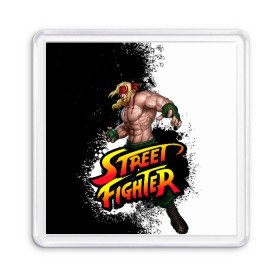 Магнит 55*55 с принтом Street fighter , Пластик | Размер: 65*65 мм; Размер печати: 55*55 мм | 