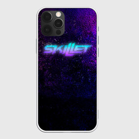 Чехол для iPhone 12 Pro Max с принтом Skillet , Силикон |  | alternative rock | christian metal | christian rock | cooper | hard rock | neon | nu metal | scilet | scillet | skilet | skillit | symphonic metal | неон | скелет | скилет | скилт