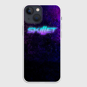 Чехол для iPhone 13 mini с принтом Skillet ,  |  | alternative rock | christian metal | christian rock | cooper | hard rock | neon | nu metal | scilet | scillet | skilet | skillit | symphonic metal | неон | скелет | скилет | скилт