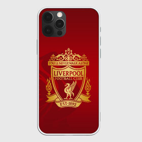 Чехол для iPhone 12 Pro Max с принтом LIVERPOOL , Силикон |  | Тематика изображения на принте: lfc | liverpool | sport | ynwa | ливерпуль | лфк | спорт