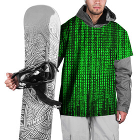 Накидка на куртку 3D с принтом Матрица , 100% полиэстер |  | Тематика изображения на принте: agent smith | hugo weaving | keanu reeves | the matrix | киану ривз | код | матрица | матрица 4 | нео | цифры