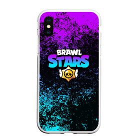 Чехол для iPhone XS Max матовый с принтом BRAWL STARS , Силикон | Область печати: задняя сторона чехла, без боковых панелей | Тематика изображения на принте: brawl stars | bull | colt | leon | stars | берли | бо | брок | ворон | джесси | динамайк | дэррил | кольт | леон | мортис | нита | пайпер | пенни | поко | пэм | рикошет | спайк | тара | фрэнк | шелли | эль примо