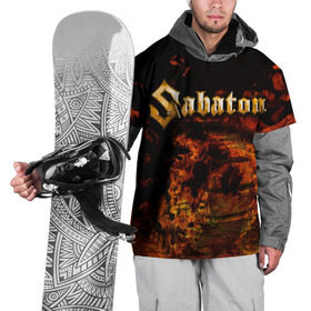 Накидка на куртку 3D с принтом Sabaton , 100% полиэстер |  | heavy | metal | power | sabaton | метал | пауэр | сабатон | хэви