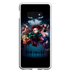 Чехол для Samsung S10E с принтом Kimetsu no Yaiba , Силикон | Область печати: задняя сторона чехла, без боковых панелей | blade of demon | demon slayer | kimetsu no yaiba | клинок | рассекающий демонов