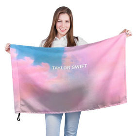 Флаг 3D с принтом TAYLOR SWIFT - Lover , 100% полиэстер | плотность ткани — 95 г/м2, размер — 67 х 109 см. Принт наносится с одной стороны | 