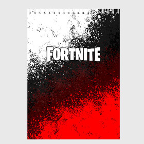 Скетчбук с принтом FORTNITE , 100% бумага
 | 48 листов, плотность листов — 100 г/м2, плотность картонной обложки — 250 г/м2. Листы скреплены сверху удобной пружинной спиралью | fortnite | fortnite 10 сезон | fortnite x | фортнайт