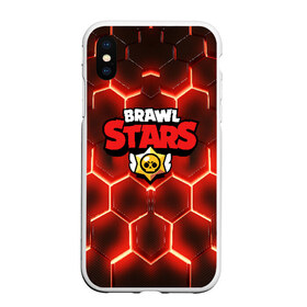 Чехол для iPhone XS Max матовый с принтом BRAWL STARS , Силикон | Область печати: задняя сторона чехла, без боковых панелей | Тематика изображения на принте: brawl stars | bull | colt | leon | stars | берли | бо | брок | ворон | джесси | динамайк | дэррил | кольт | леон | мортис | нита | пайпер | пенни | поко | пэм | рикошет | спайк | тара | фрэнк | шелли | эль примо