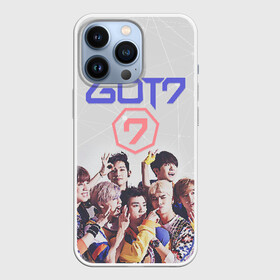 Чехол для iPhone 13 Pro с принтом Got7 ,  |  | Тематика изображения на принте: bambam | eyes on you | got 7 | got7 | jb | jinyoung | k pop | youngjae | yugyeom | гот7 гот 7 | к поп