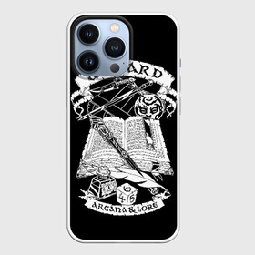 Чехол для iPhone 13 Pro с принтом Wizard ,  |  | Тематика изображения на принте: dd | dungeon  dragons | dungeon and dragons | данжен энд дрэгонс | днд | игра | настольная игра | подземелья и драконы
