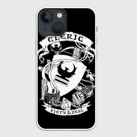 Чехол для iPhone 13 mini с принтом Cleric ,  |  | dd | dungeon  dragons | dungeon and dragons | данжен энд дрэгонс | днд | игра | настольная игра | подземелья и драконы