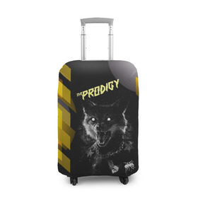 Чехол для чемодана 3D с принтом the prodigy (лис) , 86% полиэфир, 14% спандекс | двустороннее нанесение принта, прорези для ручек и колес | the prodigy