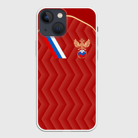 Чехол для iPhone 13 mini с принтом Футбольный союз ,  |  | болельщик | ворота | вратарь | гол | игра | матч | мяч | россия | сборная | спорт | фанат | футбол | чемпионат