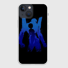Чехол для iPhone 13 mini с принтом Боевой робот Евангелион синий ,  |  | angel | eva | evangelion | neon genesis evangelion | nerv | аска лэнгли сорью | ева | евангелион | мисато кацураги | рей аянами | синдзи