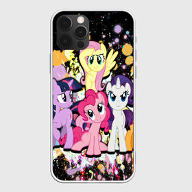 Чехол для iPhone 12 Pro с принтом MY LITTLE PONY , силикон | область печати: задняя сторона чехла, без боковых панелей | my little pony | pinkie pie | scootaloo | spike | sweaty balls | искорка | крошка бель | маленькие пони | мульфтфильм | пони | си | скутолу | эппл блум